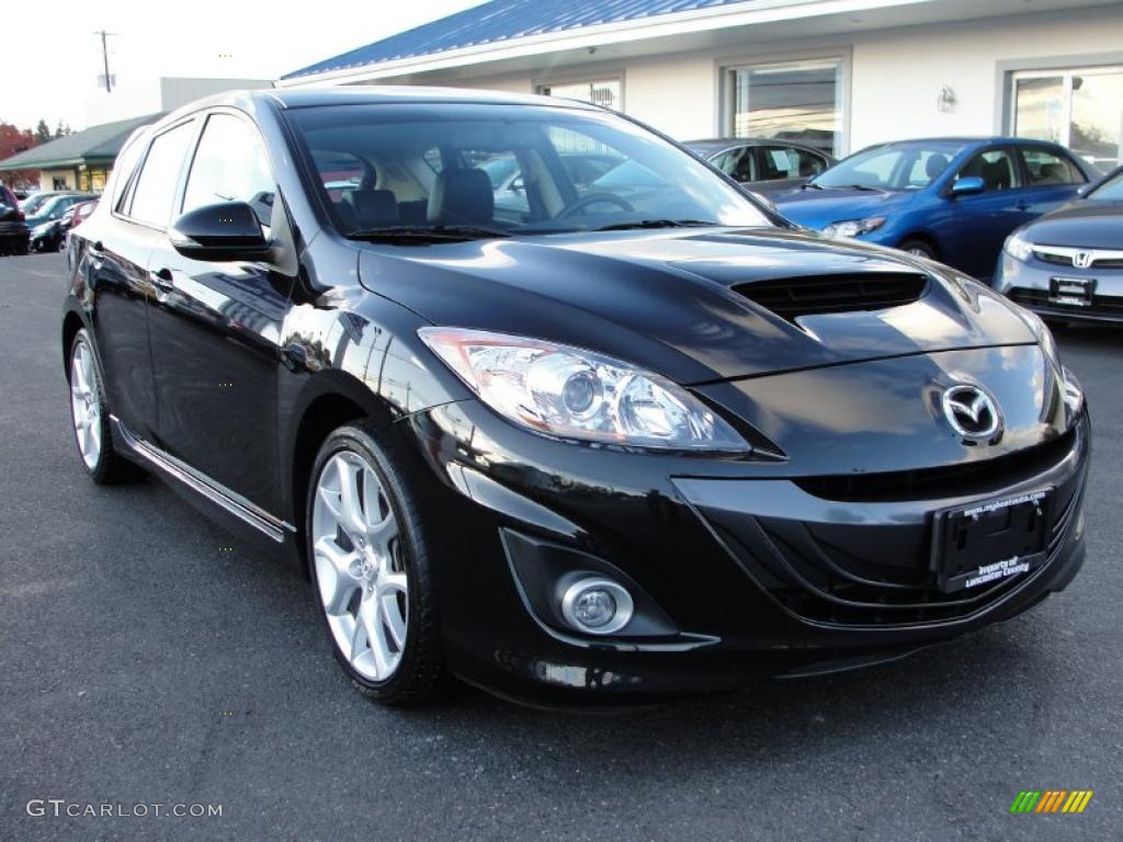 Black Mica 2010 Mazda MAZDA3 MAZDASPEED3 Sport 5 Door Exterior Photo #39084393
