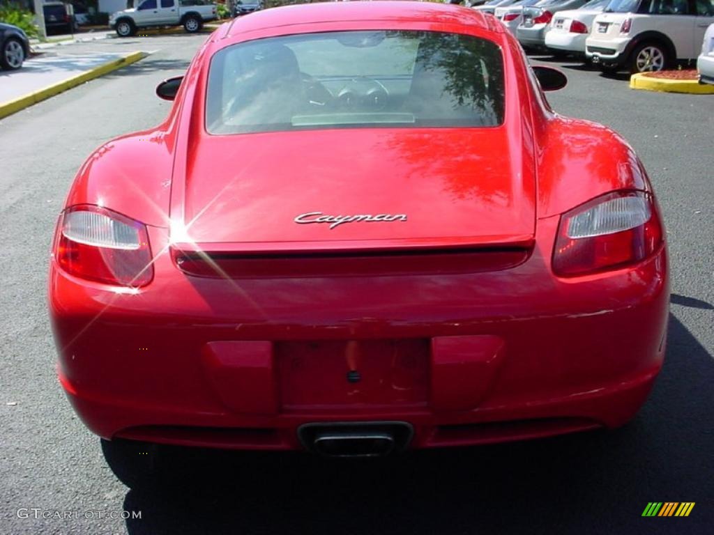 2007 Cayman  - Guards Red / Black photo #11