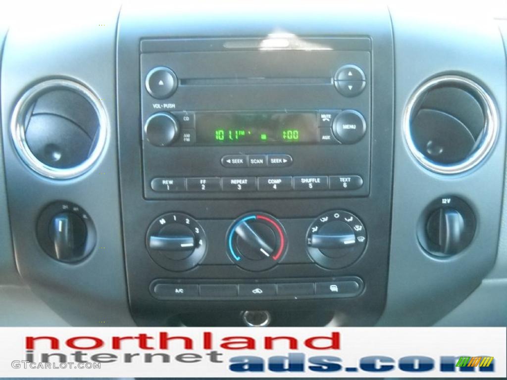 2004 F150 XLT SuperCab 4x4 - Dark Shadow Grey Metallic / Dark Flint photo #16