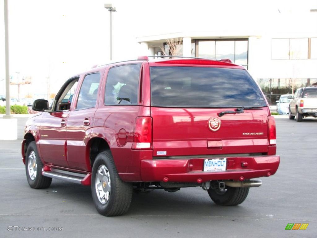 2004 Escalade AWD - Red E / Shale photo #20