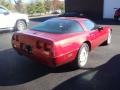 1992 Dark Red Metallic Chevrolet Corvette Coupe  photo #2