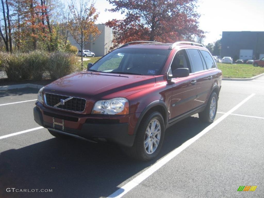 Ruby Red Metallic Volvo XC90