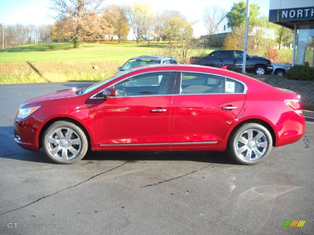 Red Jewel Tintcoat 2011 Buick LaCrosse CXL AWD Exterior Photo #39086437