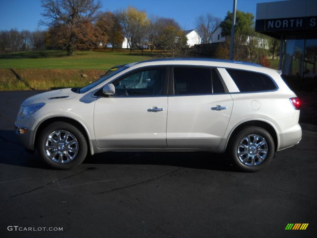 White Diamond Tricoat 2011 Buick Enclave CXL AWD Exterior Photo #39086729
