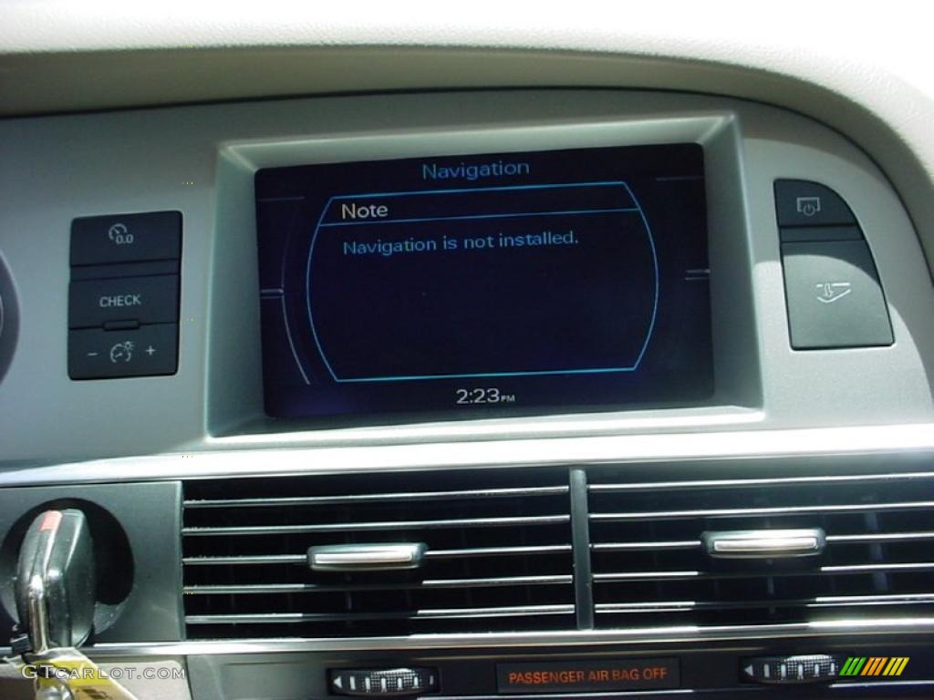 2008 Audi A6 3.2 Sedan Controls Photos