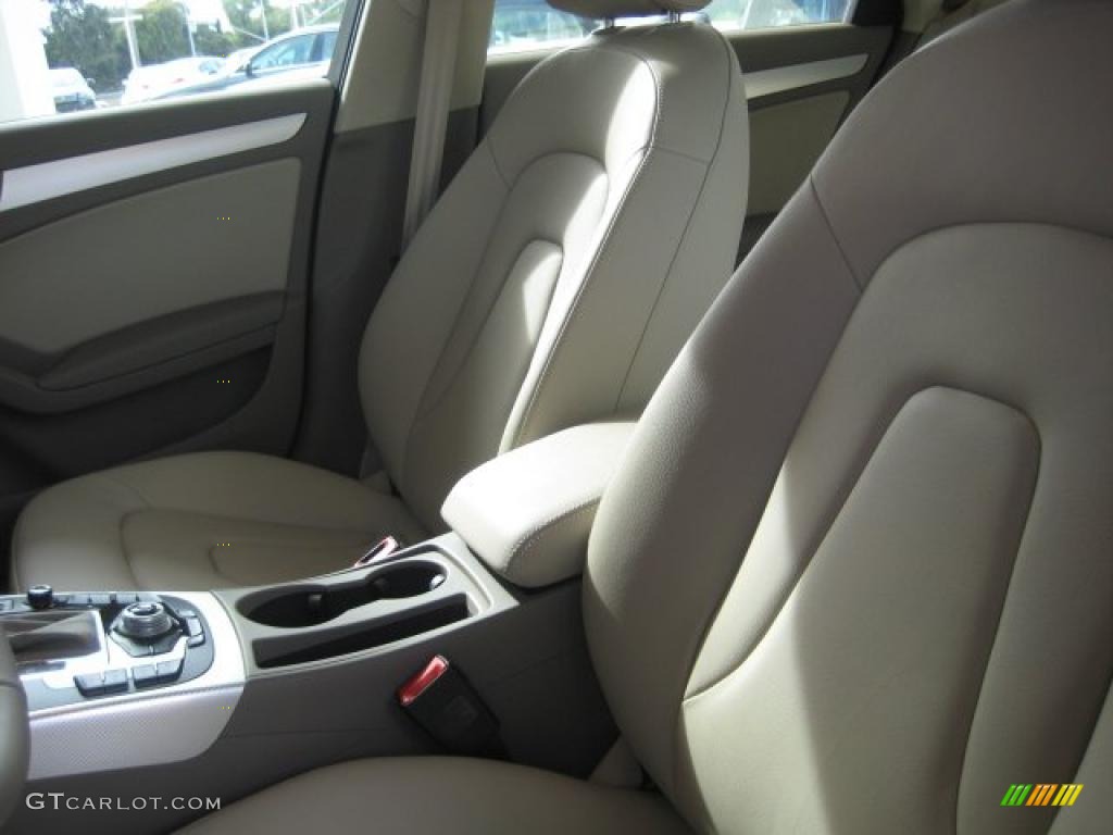 Beige Interior 2010 Audi A4 2.0T quattro Avant Photo #39087597