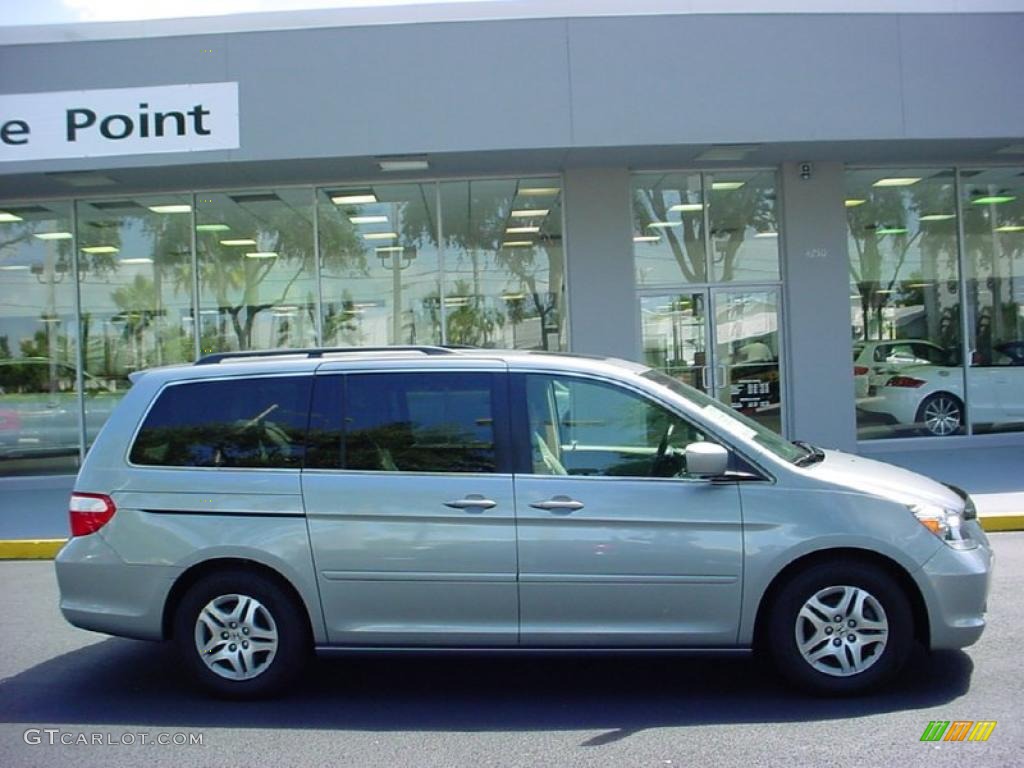 2006 Odyssey EX-L - Slate Green Metallic / Gray photo #2