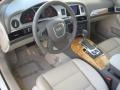 2011 Audi A6 Cardamom Beige Interior Prime Interior Photo