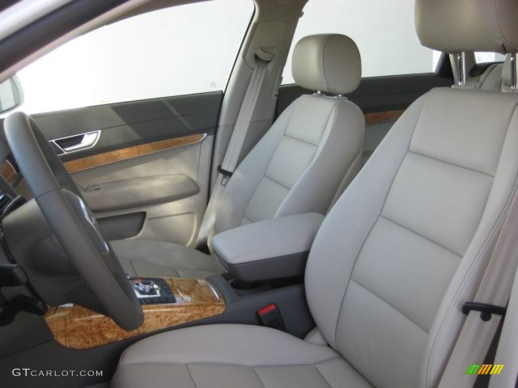 Cardamom Beige Interior 2011 Audi A6 3.0T quattro Sedan Photo #39088065