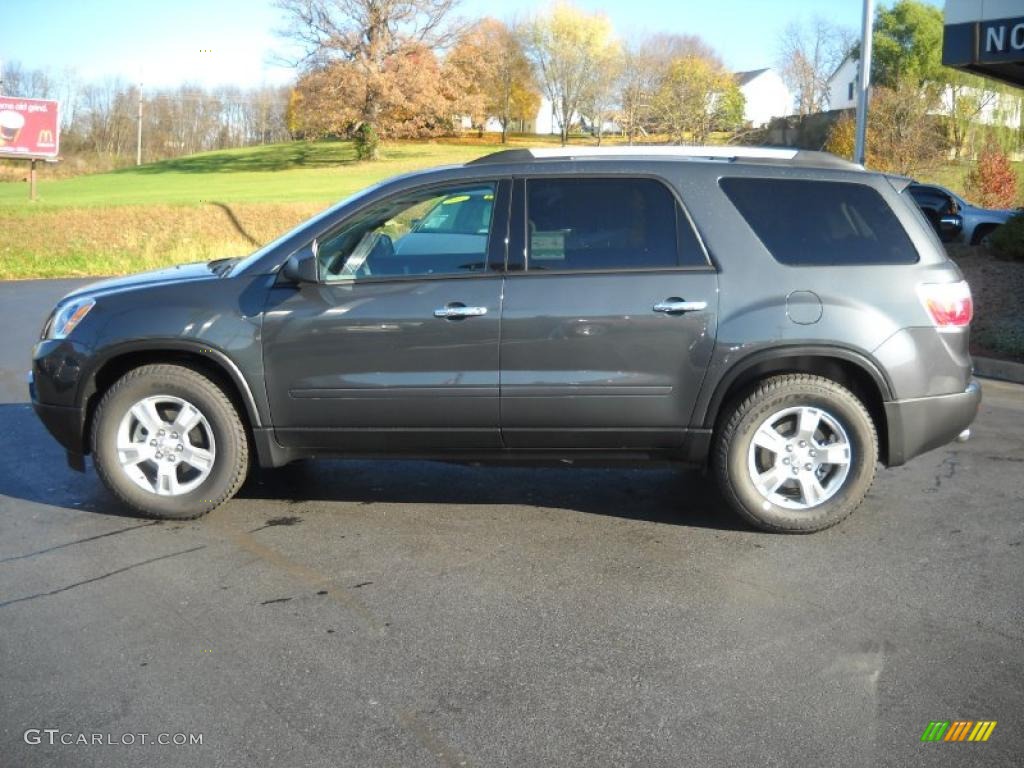 Cyber Gray Metallic 2011 GMC Acadia SLE AWD Exterior Photo #39088097