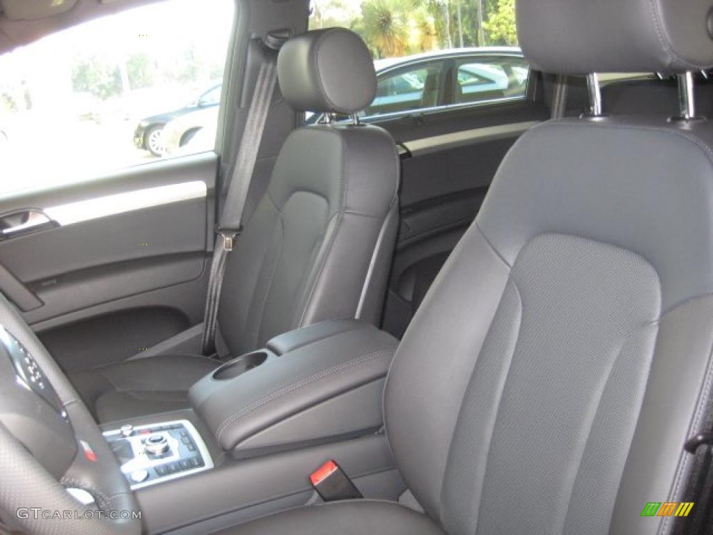 Black Interior 2011 Audi Q7 3.0 TFSI S line quattro Photo #39088441