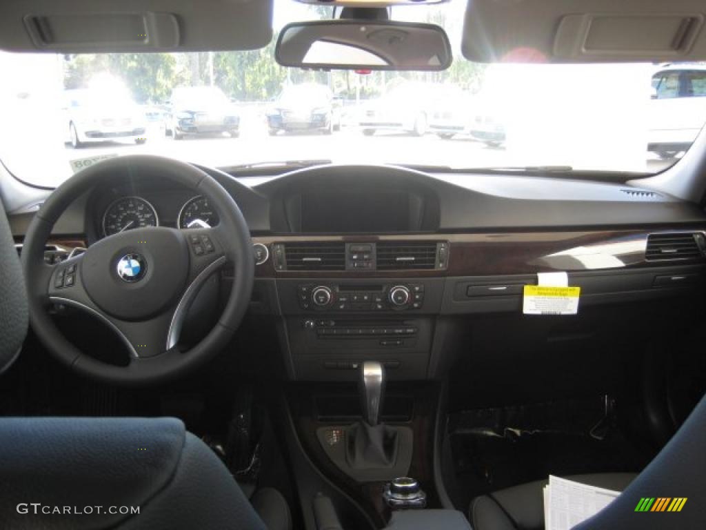 2011 3 Series 335i Sedan - Titanium Silver Metallic / Black photo #4