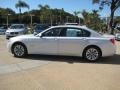 2011 Mineral White Metallic BMW 7 Series 740Li Sedan  photo #3