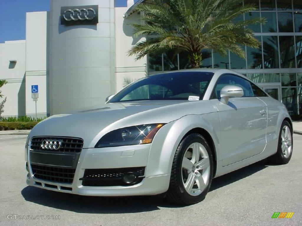 Ice Silver Metallic 2008 Audi TT 2.0T Coupe Exterior Photo #39089070