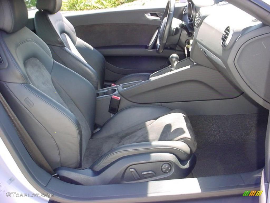 Black Interior 2008 Audi TT 2.0T Coupe Photo #39089306