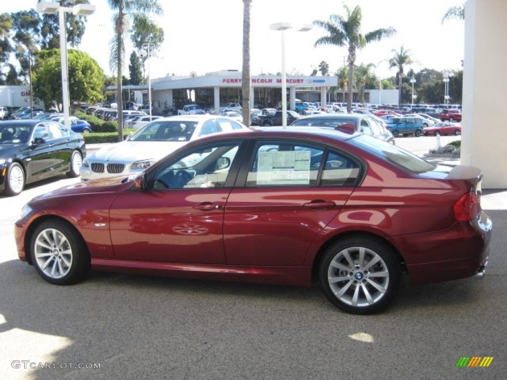 Vermillion Red Metallic 2011 BMW 3 Series 328i Sedan Exterior Photo #39089386