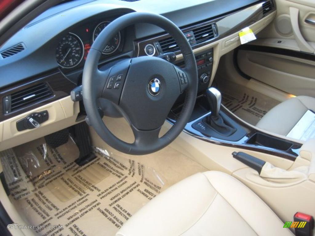Beige Interior 2011 BMW 3 Series 328i Sedan Photo #39089402