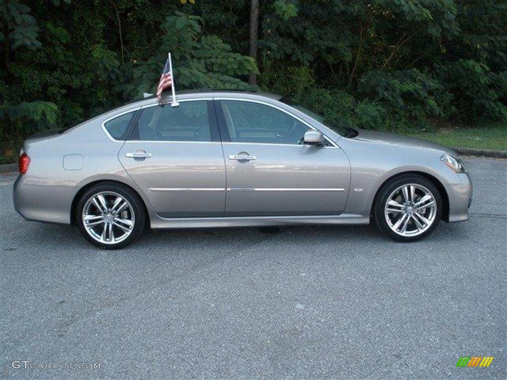 Platinum Graphite 2008 Infiniti M 45 S Sedan Exterior Photo #39089490