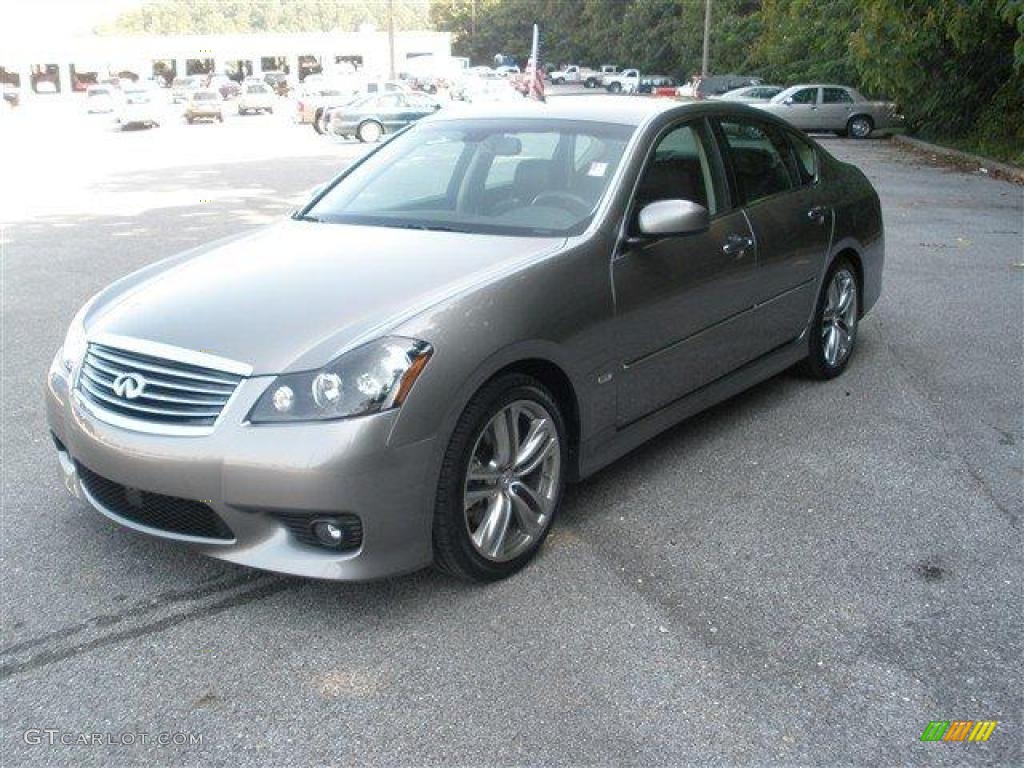 Platinum Graphite 2008 Infiniti M 45 S Sedan Exterior Photo #39089591