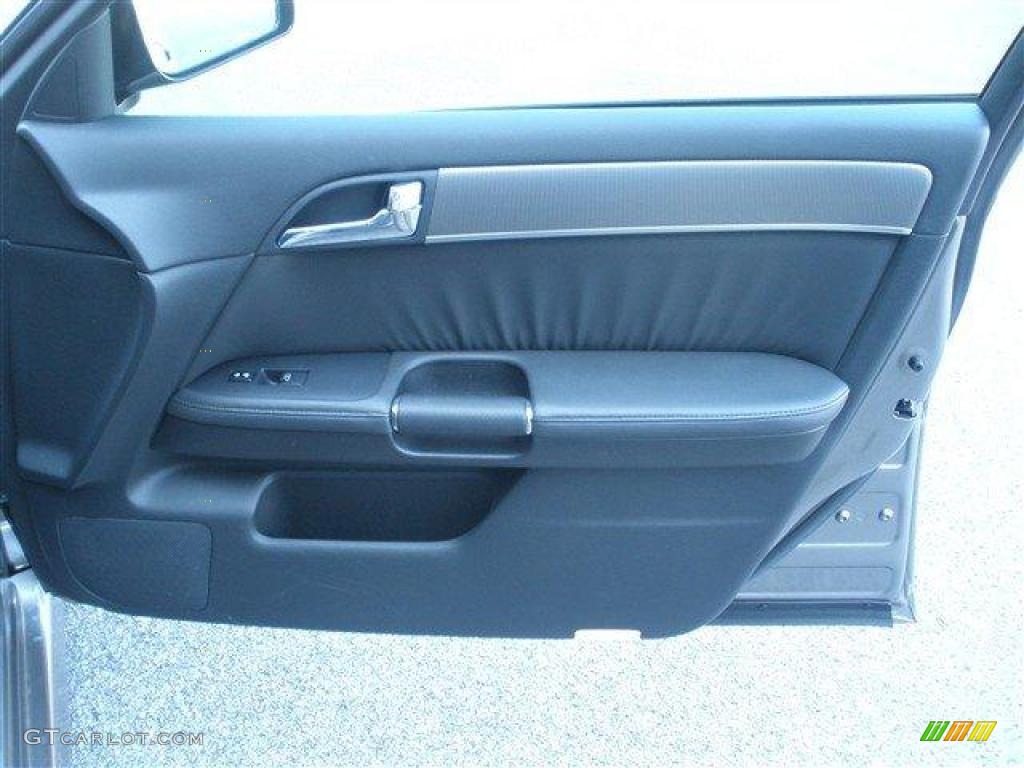 2008 Infiniti M 45 S Sedan Graphite Door Panel Photo #39089734