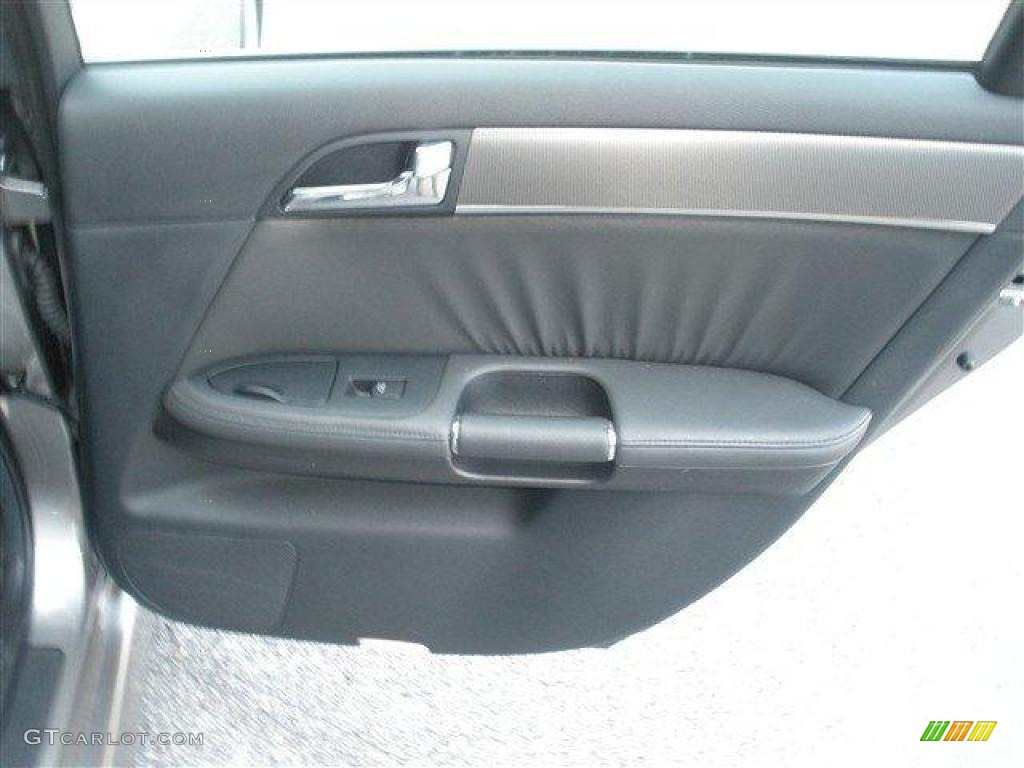 2008 Infiniti M 45 S Sedan Graphite Door Panel Photo #39089770