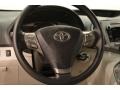 Gray 2010 Toyota Venza I4 Steering Wheel