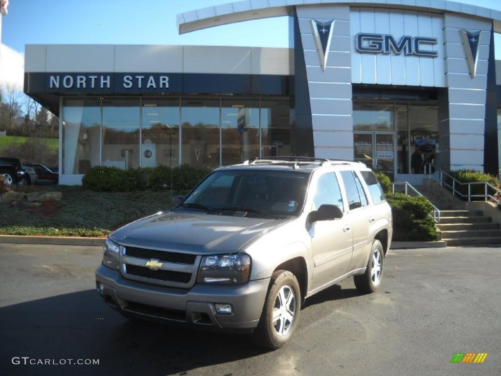 2007 TrailBlazer LT 4x4 - Graystone Metallic / Ebony photo #1