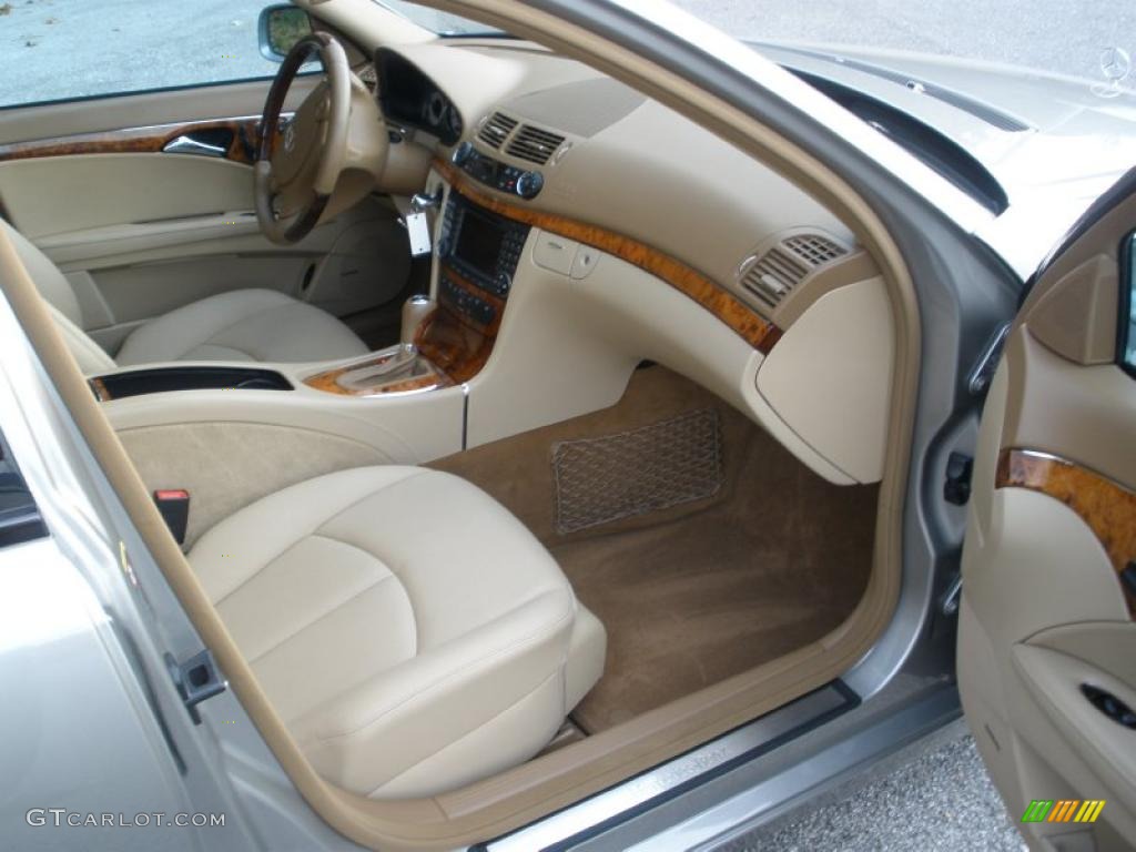 2008 E 350 Sedan - Pewter Metallic / Cashmere photo #18