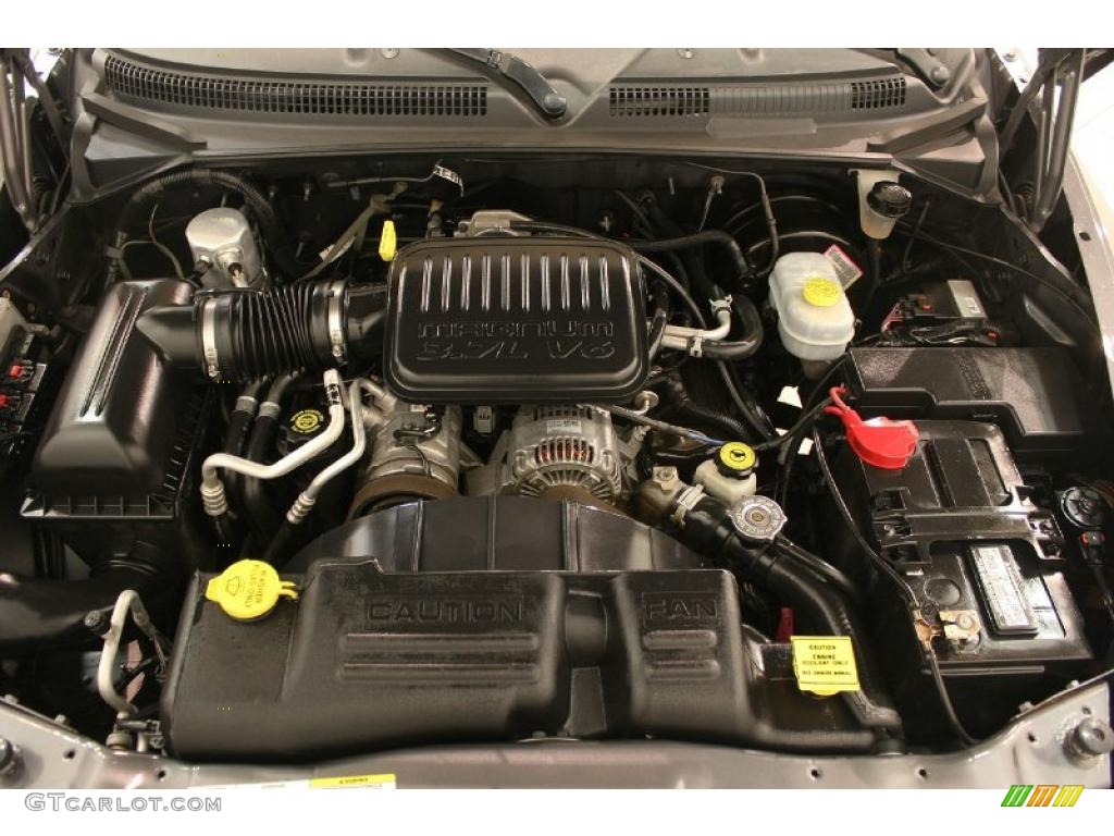 2004 Dodge Dakota SXT Regular Cab 3.7 Liter SOHC 12-Valve PowerTech V6 Engine Photo #39090786