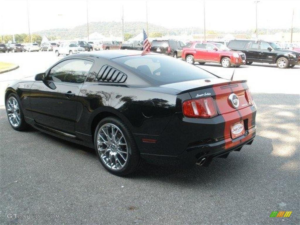 Black 2010 Ford Mustang GT Premium Coupe Exterior Photo #39091846