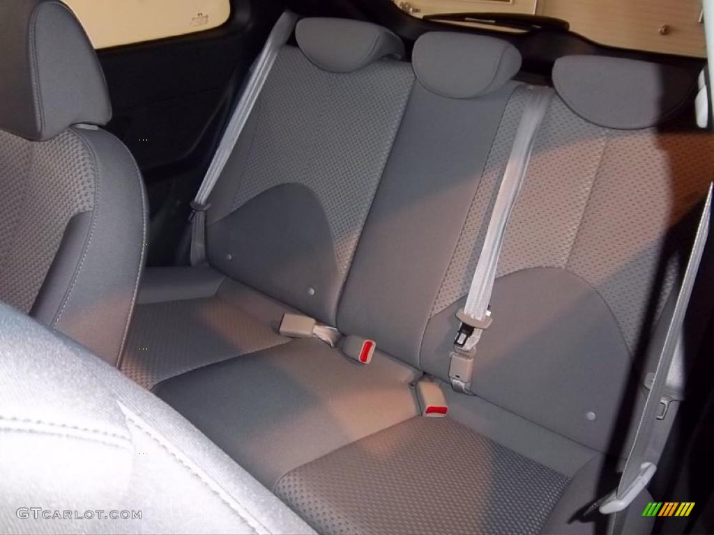 Gray Interior 2011 Hyundai Accent GS 3 Door Photo #39092126