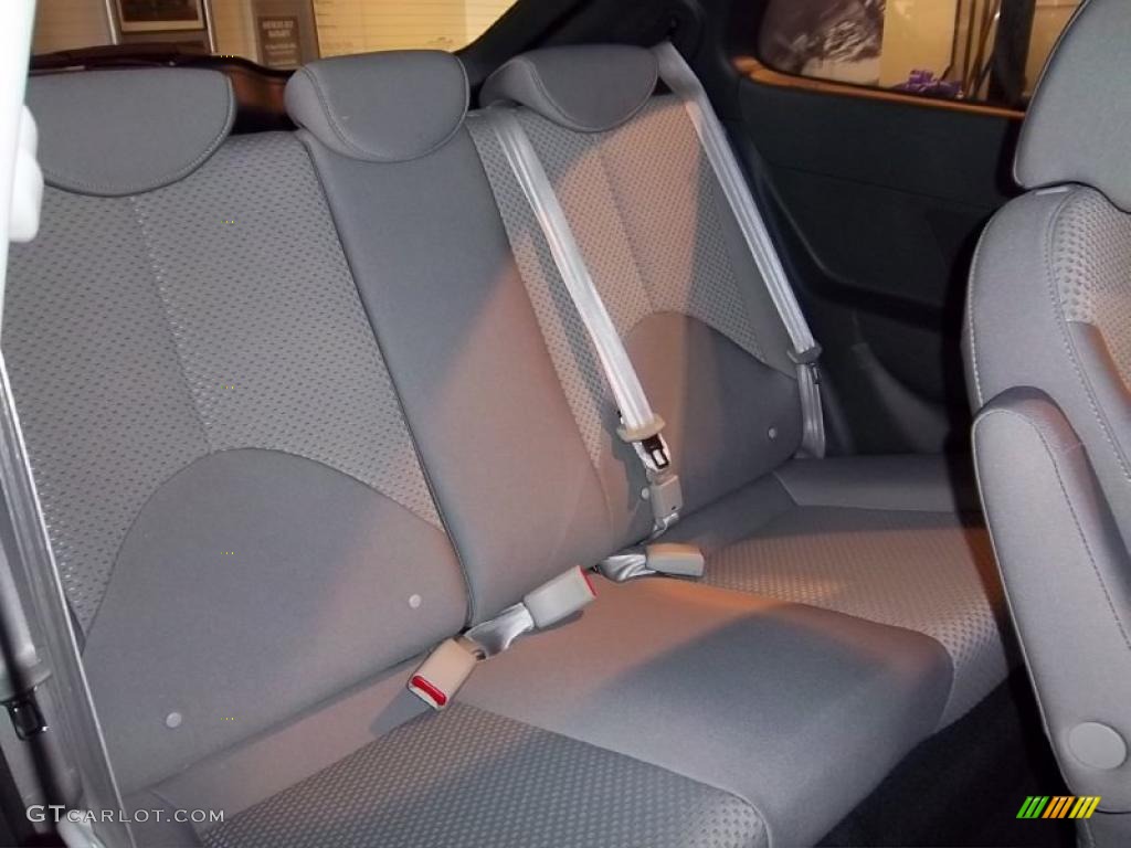Gray Interior 2011 Hyundai Accent GS 3 Door Photo #39092190