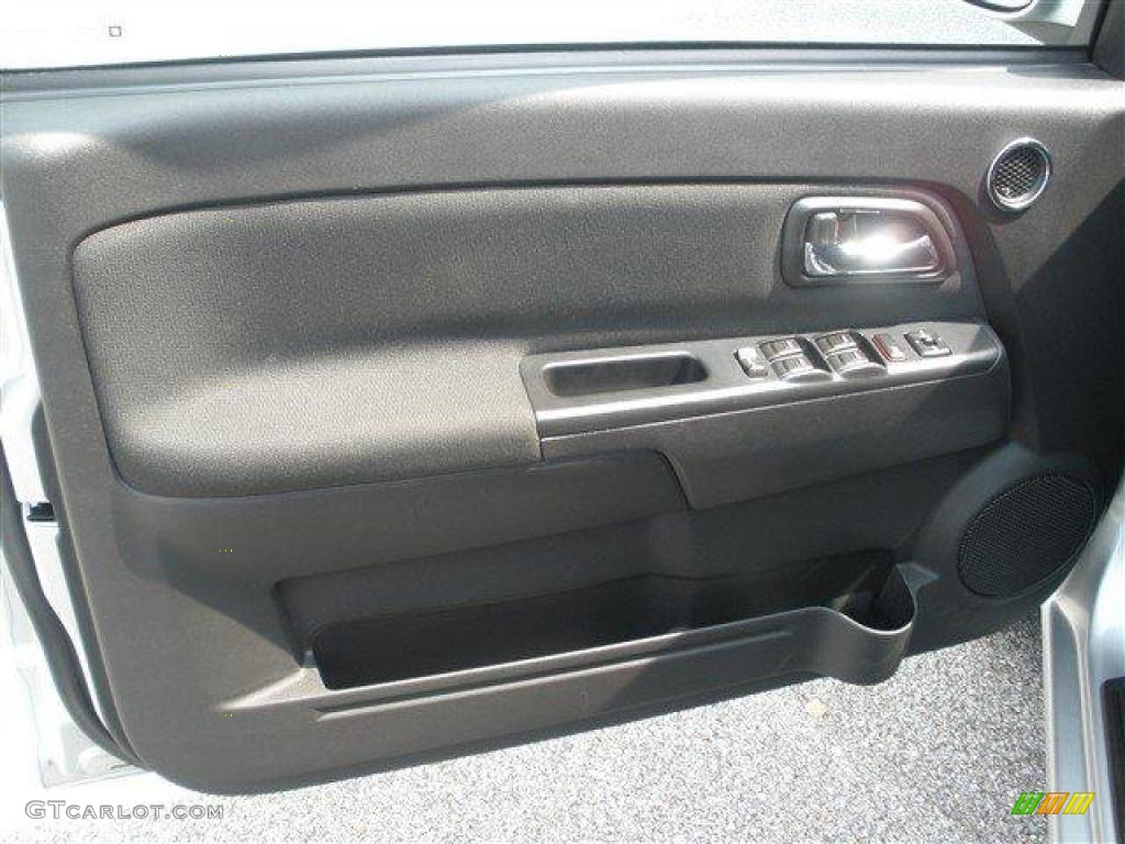 2010 Chevrolet Colorado LT Crew Cab Ebony Door Panel Photo #39092782