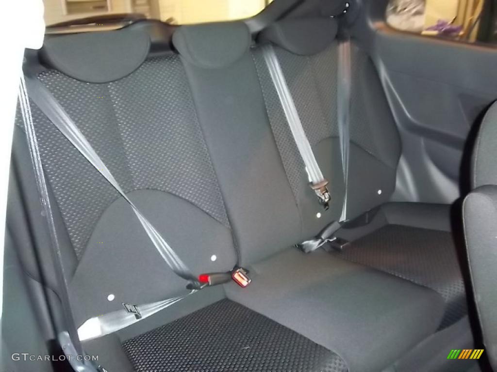 Black Interior 2011 Hyundai Accent GS 3 Door Photo #39093310