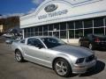 2008 Brilliant Silver Metallic Ford Mustang GT Premium Coupe  photo #1