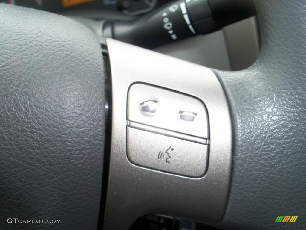 2009 Corolla XLE - Classic Silver Metallic / Ash photo #9