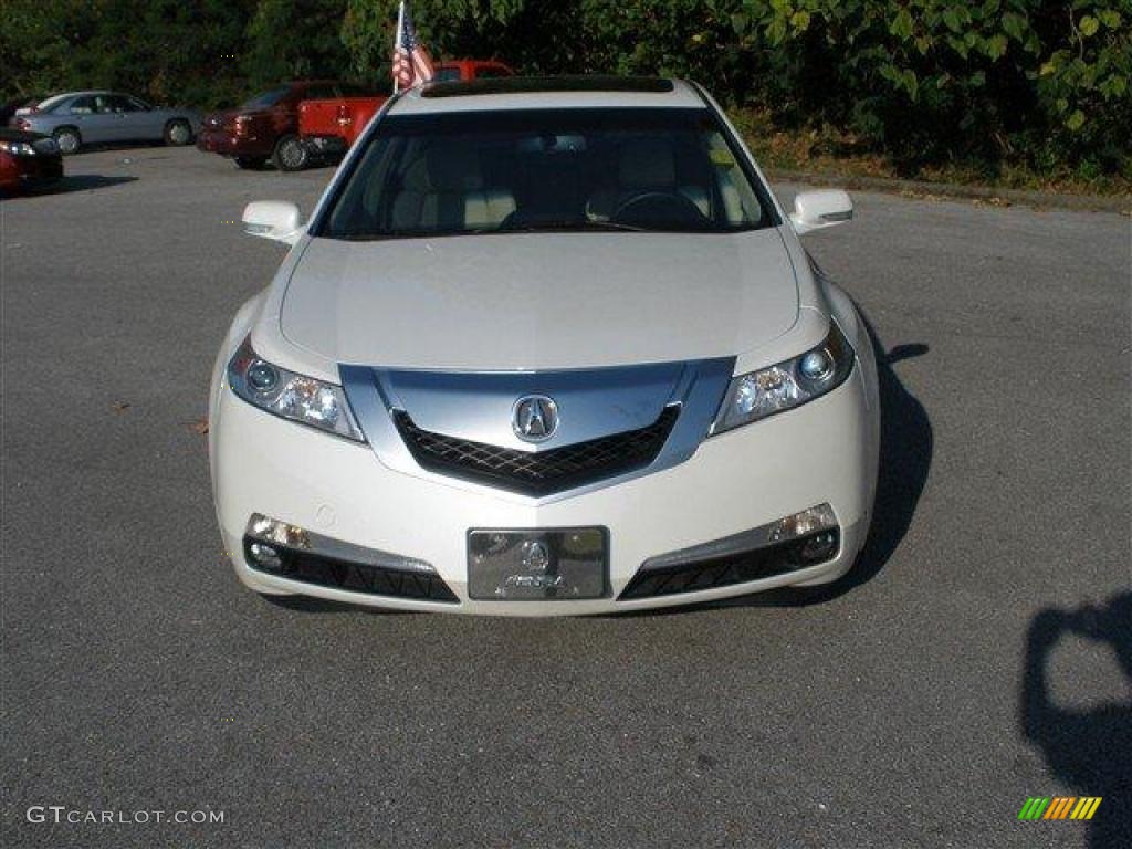 White Diamond Pearl 2010 Acura TL 3.5 Technology Exterior Photo #39093886
