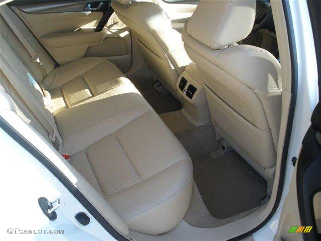 Parchment Interior 2010 Acura TL 3.5 Technology Photo #39093990