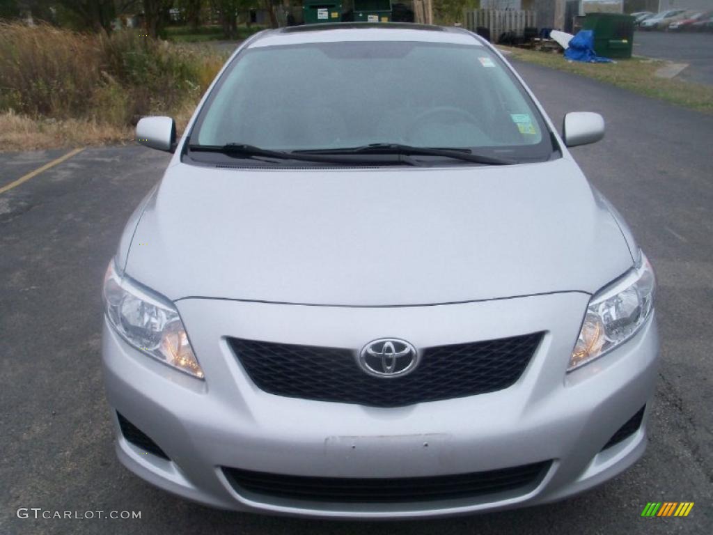 2009 Corolla XLE - Classic Silver Metallic / Ash photo #17