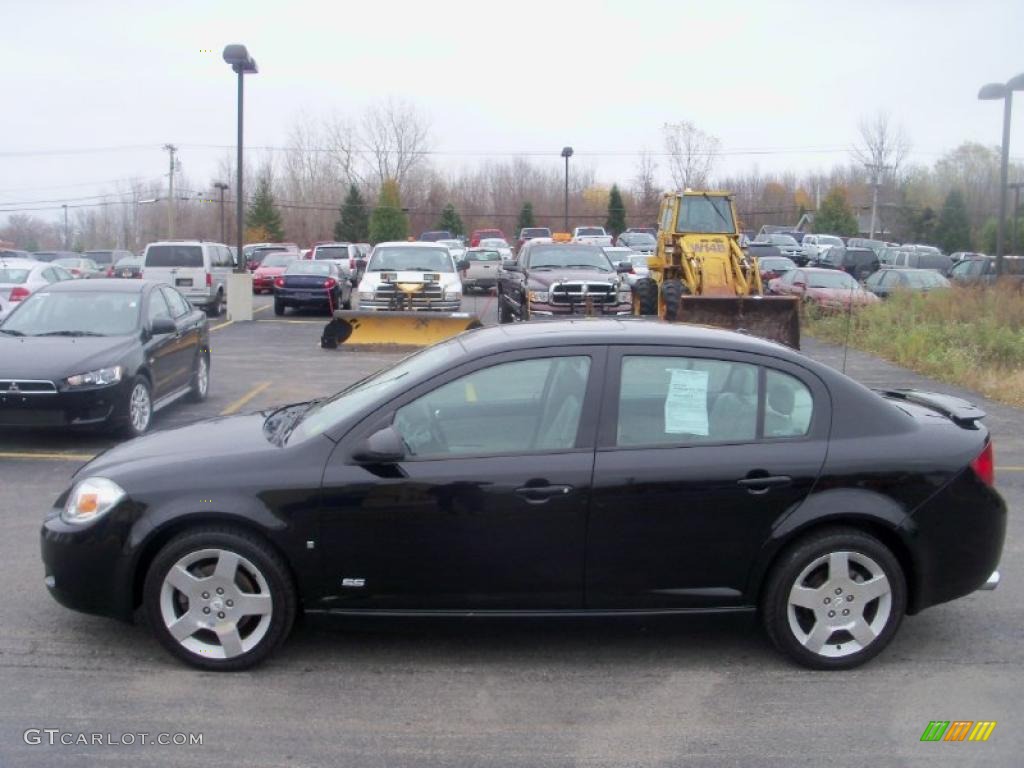 2006 Cobalt SS Sedan - Black / Gray photo #11