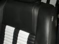 Charcoal Black/White Interior Photo for 2010 Ford Mustang #39094770