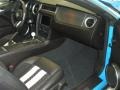 Charcoal Black/White 2010 Ford Mustang Shelby GT500 Coupe Dashboard