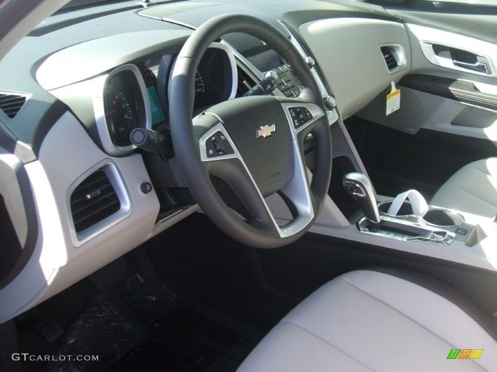 Light Titanium/Jet Black Interior 2011 Chevrolet Equinox LT Photo #39095194
