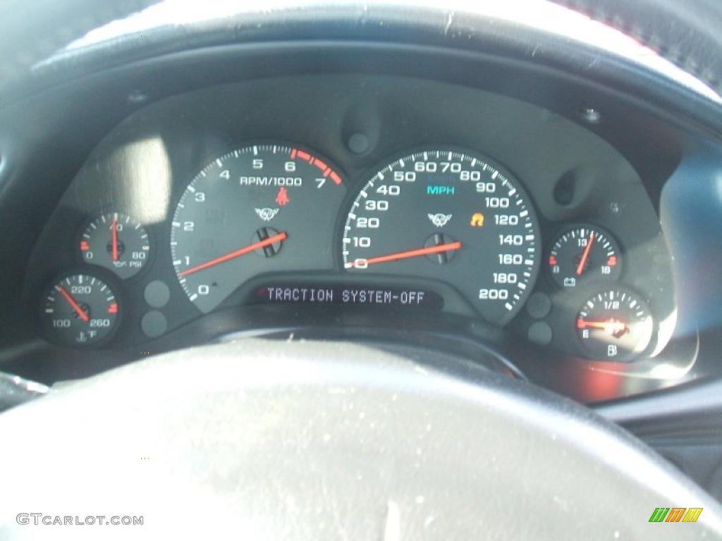 1999 Chevrolet Corvette Coupe Gauges Photo #39095410