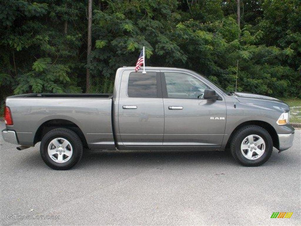 Mineral Gray Metallic 2010 Dodge Ram 1500 SLT Quad Cab Exterior Photo #39095922