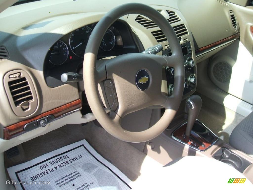Cashmere Beige Interior 2007 Chevrolet Malibu LS Sedan Photo #39095950