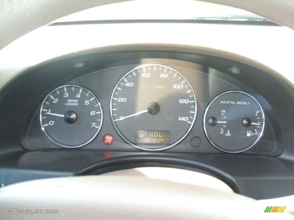 2007 Chevrolet Malibu LS Sedan Gauges Photo #39096006