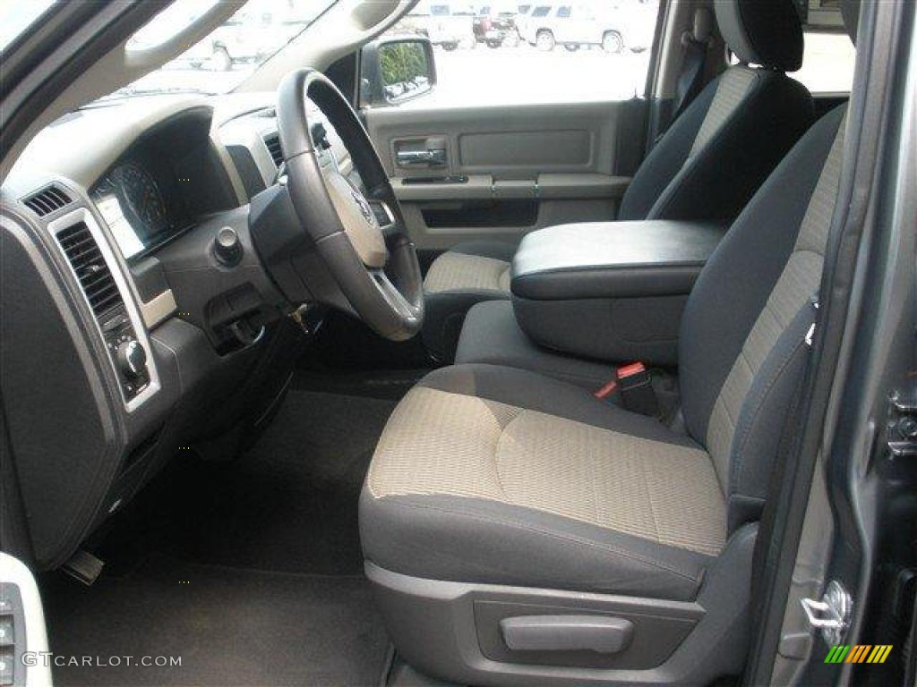 Dark Slate/Medium Graystone Interior 2010 Dodge Ram 1500 SLT Quad Cab Photo #39096074