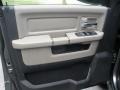 Dark Slate/Medium Graystone 2010 Dodge Ram 1500 SLT Quad Cab Door Panel