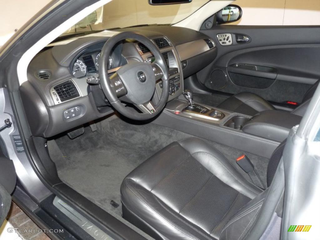 Charcoal Interior 2007 Jaguar XK XKR Coupe Photo #39098014